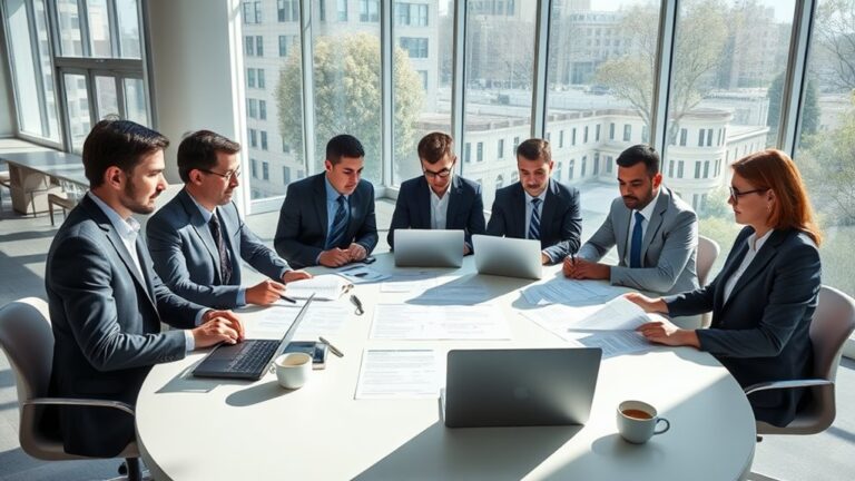 An image of a group of people doing statement analysis in North California