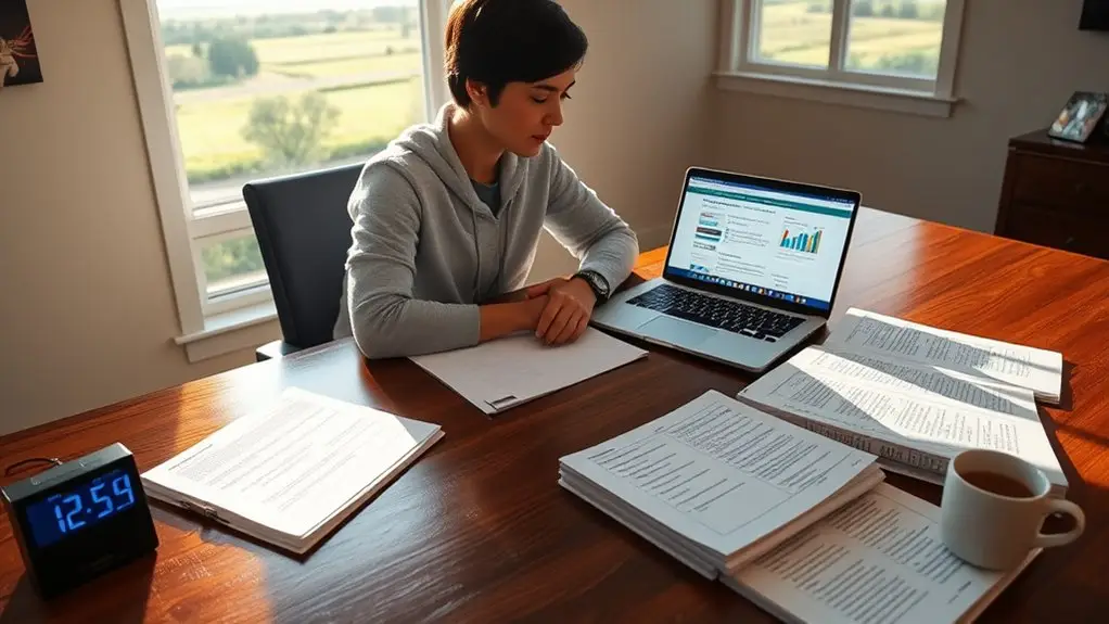 An image that shows a woman studying the tips to prepare for your CVSA Test in Chico, California
