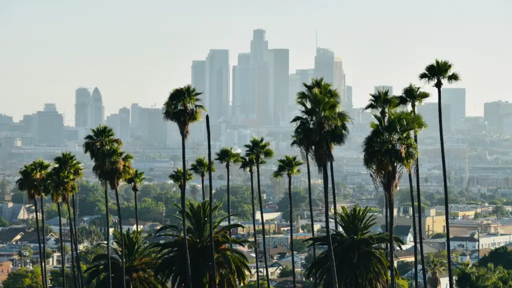 An image that shows California